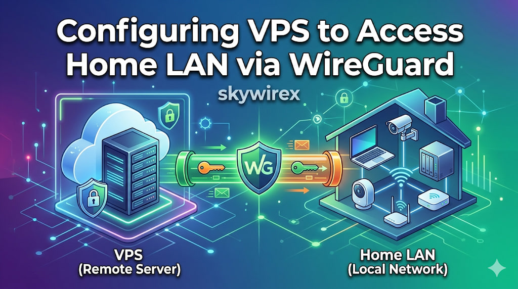 Configuring VPS to Access Home LAN via WireGuard