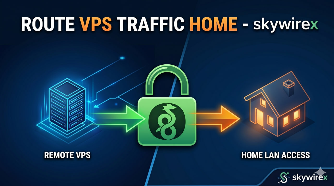 Route VPS Traffic Through Home WireGuard with LAN Access