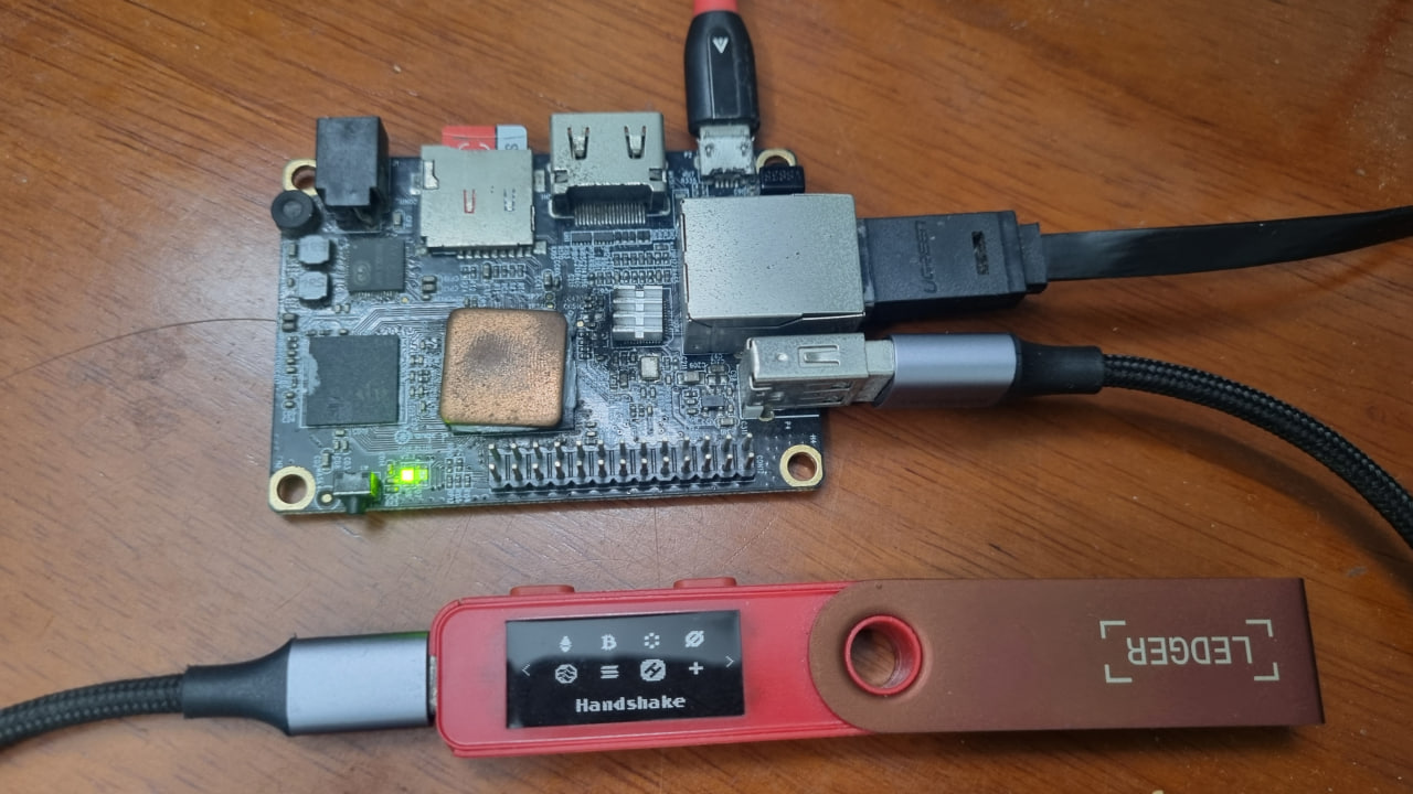 Handshake+Ledger and SBC